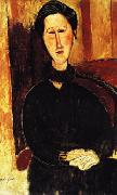 Amedeo Modigliani Portrait of Anna ( Hanka ) Zborowska painting